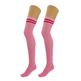 1 Pair - Thigh High Knitted Socks for Women over Knee Long Boot Socks