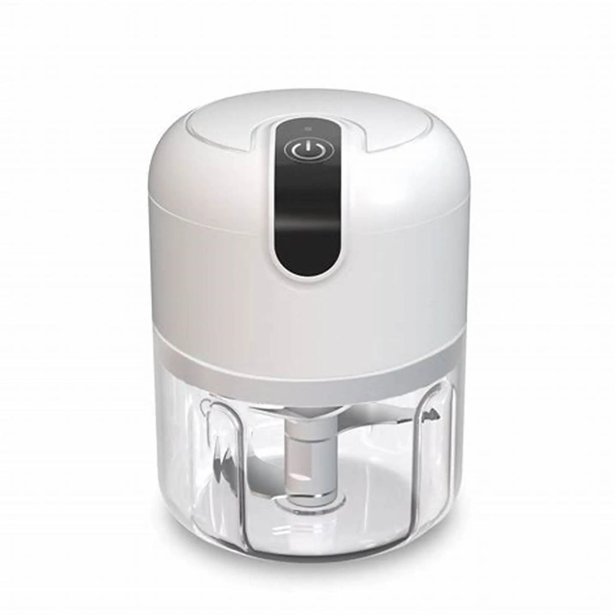 Mini Processador Elétrico de Alimentos Portátil com 3 lâminas de aço inox USB 250 ml Bivolt