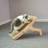 3 In 1 Wooden Cat Scratcher Board Detachable Lounge Bed Cat Scratching Post Grinding Claw Toys Scrapers for Cats Pet Products