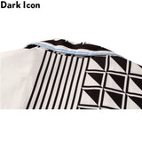 Dark Icon Printed Polo Shirt Men Summer Streetwear Men's Shirts Hawaiian Shirts Man