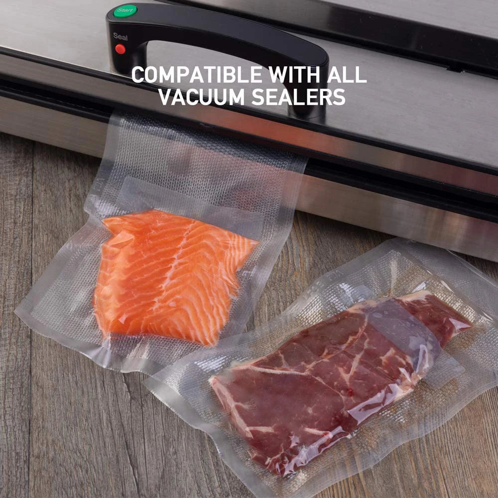 100 Quart Vacuum Sealer Bags  for Food Saver, Seal a Meal, Grade, Heavy Duty, Great for vac storage, Meal Prep or Sous Vide