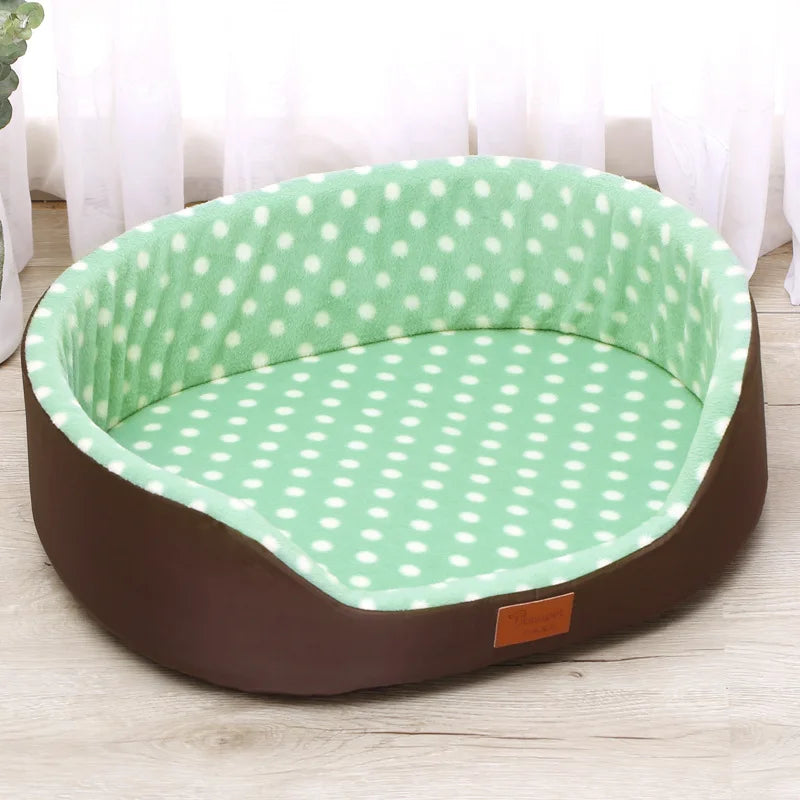 Autumn And Winter Warm Pet Dog Cat Universal Beds Soft Cushion Couch Bed for for Small Medium Dog Plush Cozy Puppy Nest Mat Pad