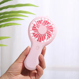 Handheld Mini Fan Portable USB Charging Convenient Creative Small Fans Catapult Pocket Hand-held Fan Wedding Gift