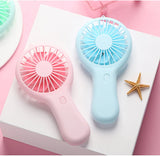 Handheld Mini Fan Portable USB Charging Convenient Creative Small Fans Catapult Pocket Hand-held Fan Wedding Gift