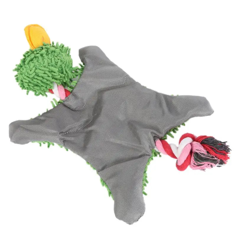 Fun Pets Toy Donkey Shape Corduroy Chew Toy For Dog Puppy Squeaker Squeaky Plush Bone Molar Dog Toy Pet Training Dog Accessories