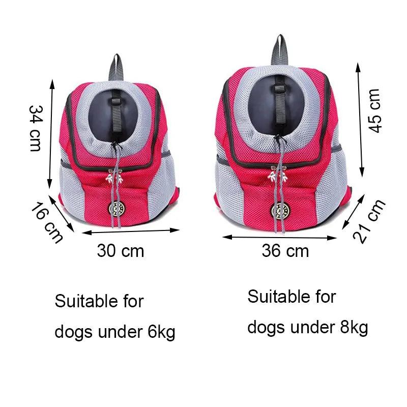 Losing Money Sale Puppy Kitten Outdoor Backpack Chest Bag Breathable Mesh Pet Outing Carrying Casual Dogs Teddy Golden Retriever