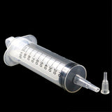 100ml / 60ml Plastic Reusable Big Large Hydroponics Nutrient Sterile Health Measuring Syringe Tools Cat Feeding Accessories Hot