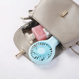 Handheld Mini Fan Portable USB Charging Convenient Creative Small Fans Catapult Pocket Hand-held Fan Wedding Gift