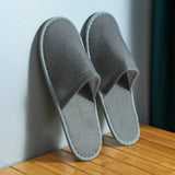 5 PCS Portable Slippers Men Women Hotel Disposable Shoes Unisex Business Travel Spa Home Guest Party Indoor Folding Slippers