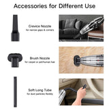 Wireless Vacuum Cleaner Powerful Cyclone Suction Rechargeable Handheld Vacuum Cleaner Quick Charge for Car Home Pet Hair