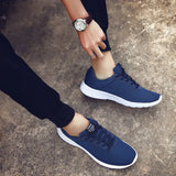 Summer Men'S Sport Sneakers Casual Shoes Breathable Lightweight Mesh Tennis Running Shoes For Men Walking Sneakers