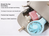 Handheld Mini Fan Portable USB Charging Convenient Creative Small Fans Catapult Pocket Hand-held Fan Wedding Gift