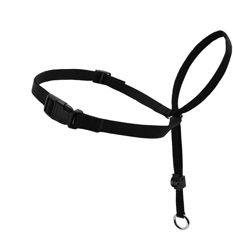 Adjustable Nylon Dog Pet Dog Padded Head Collar Gentle Halter Leash Leader Stop Pulling Training Muzzles Tools dog accessories