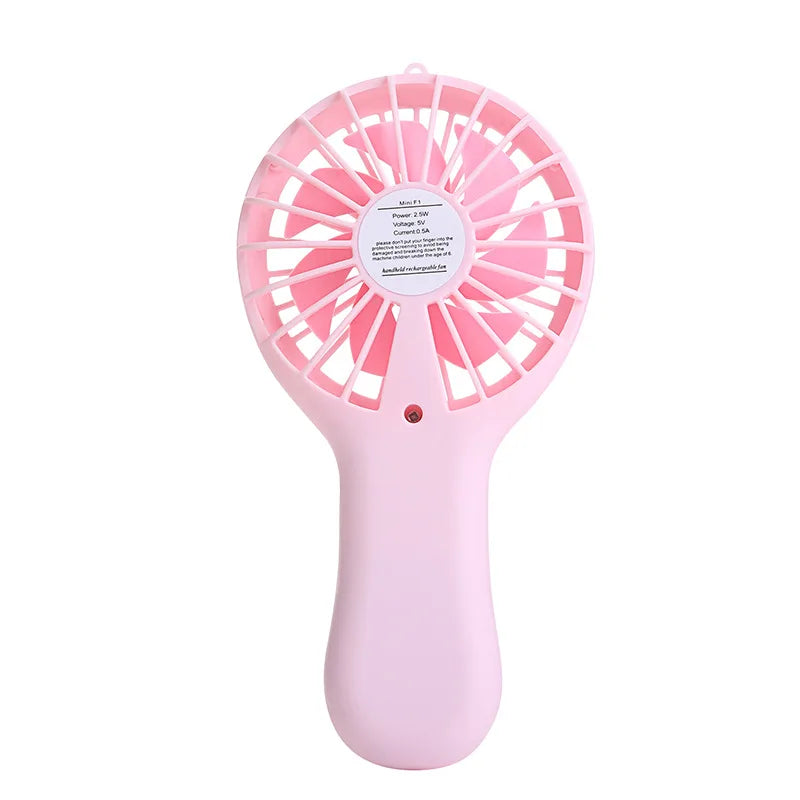 Handheld Mini Fan Portable USB Charging Convenient Creative Small Fans Catapult Pocket Hand-held Fan Wedding Gift