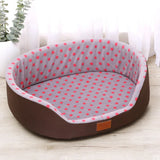 Autumn And Winter Warm Pet Dog Cat Universal Beds Soft Cushion Couch Bed for for Small Medium Dog Plush Cozy Puppy Nest Mat Pad