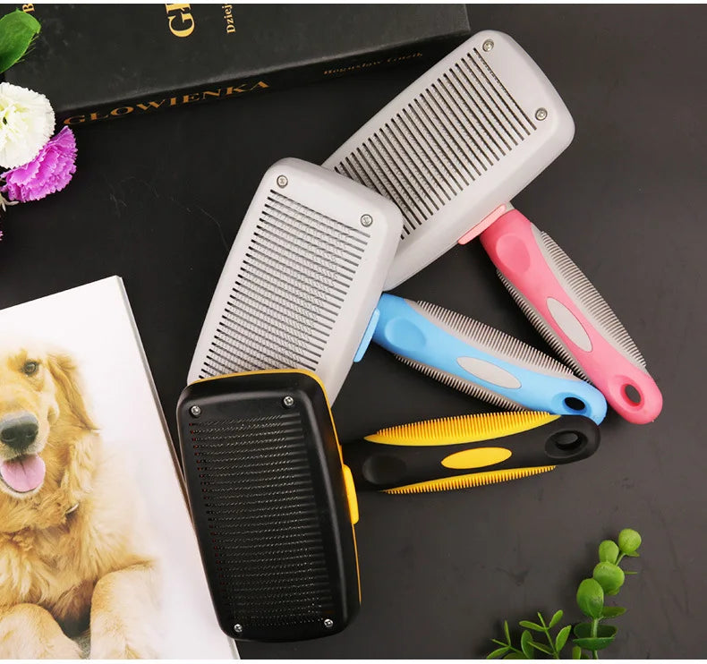 1 Pcs Multi-purpose Needle Comb for Dog Cat Yokie Puppy Pets Comb Brush Dog Hair Remover Rake Comb Pet Beauty Grooming Tool