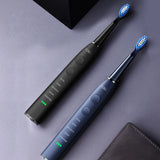 Seago Electric Sonic Toothbrush USB Rechargeable Adult 360 Days Long Battery Life IPX7 4 Replacement Heads Travel Box  SG-575