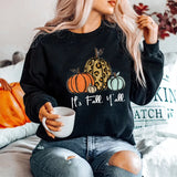 Fashion Crewneck Pullover Halloween Classical Festival Top New Fall Sweatshirt Thanksful Greatul and Blessed  Women