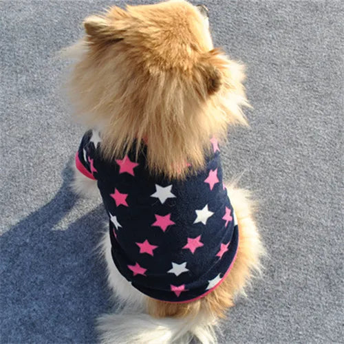 Warm Fleece Pet Dog Clothes Cute Skull Printed Pet Coat Puppy Dogs Shirt Jacket French Bulldog Pullover Camouflage Dog Clothing