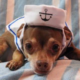 Funny Pet Cat Costumes Cat Dog Rabbit Apparel Clothes For Halloween Cosplay Navy Sailor Costumes Jacket Cloak Dog Accessories