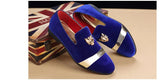 Men dress shoes Wedding Party shoes Loafers Fashion Tiger Gold metal Men Flats factory wholesale dropshiping ST359