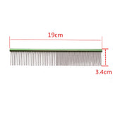 Puppy Grooming Comb Groomer For Dog Aluminum Groomer Pets Combs Hairbrush Cat Dog Grooming Combs Dog Hair Care C6704