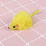 10Pcs/Set Funny Rabbit Fur False Mouse Pet Cat Toys Mini Funny Playing Toys For Cats Kitten Pet Accessories