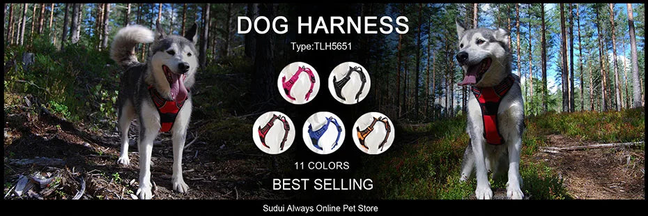 Truelove Nylon Dog Collar Padded Wide Dog Collars For Big Small Dogs Soft Reflective Collar Dog Training Cat Pet Collier Chien