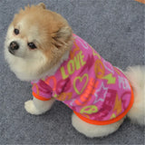 Warm Fleece Pet Dog Clothes Cute Skull Printed Pet Coat Puppy Dogs Shirt Jacket French Bulldog Pullover Camouflage Dog Clothing