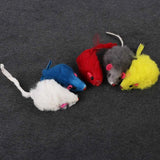 10Pcs/Set Funny Rabbit Fur False Mouse Pet Cat Toys Mini Funny Playing Toys For Cats Kitten Pet Accessories