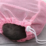 Mesh Pet Bath Bag Cats Grooming Washing Bags No Scratching Adjustable Cat Supplies Bath Clean Bag Pet Nail Trimming Bags