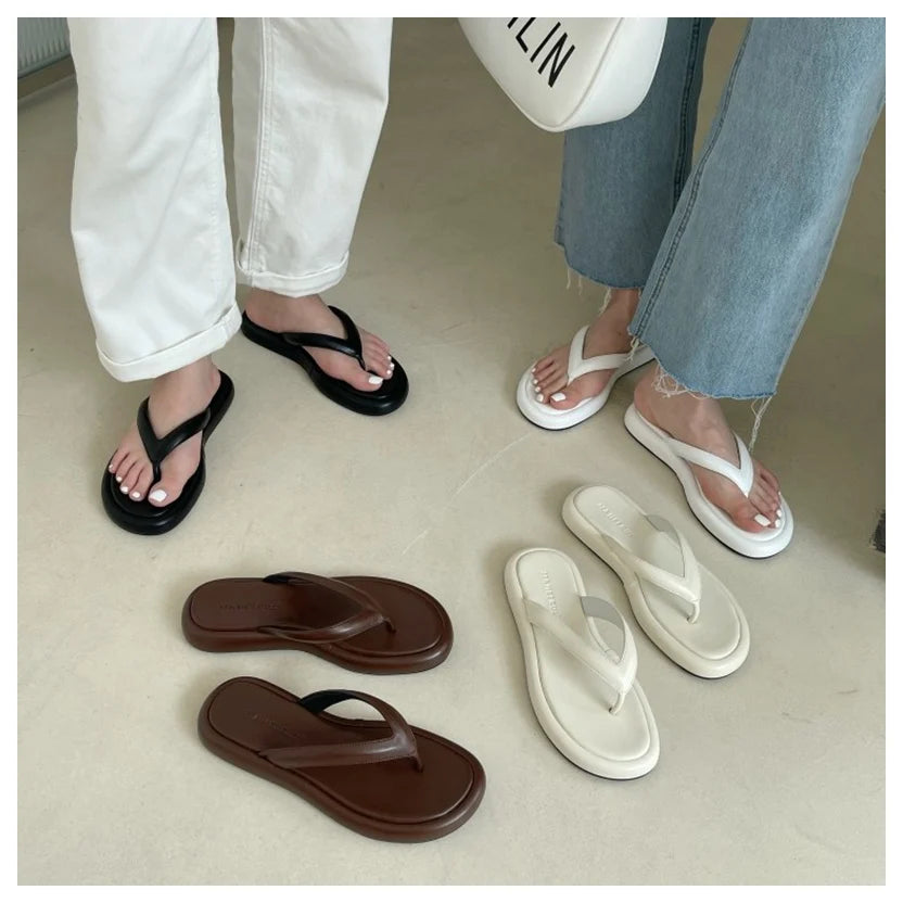 Women Slippers Summer Slides Open Toe Flat Casual Shoes Leisure Sandal Female Beach Flip Flops Outdoor Slippers Zapatillas Mujer