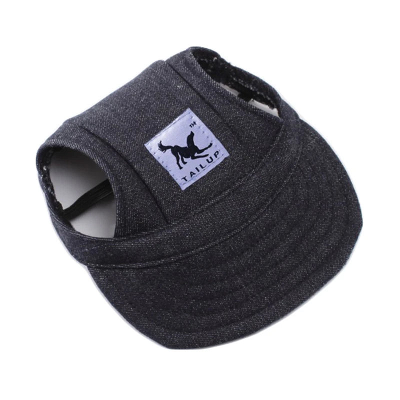 Summer Pet Dog Hat Cap Outdoor Dog Baseball Cap Canvas Small Cat Dog Sunscreen Accessories