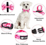 6in1 Dog Harness Suit Vest Harness & Collar & Leash & Handkerchief & Scarf & Poop Bag Accessories Pet Set Small Cat Dog Supplies