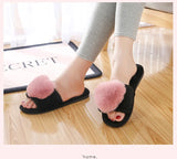 Women Indoor Warm Home Slippers Bedroom Cute Heart Pattern Non-slip Soft Comfort Plush House Slippers Shoes Autumn Winter