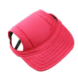 Summer Pet Dog Hat Cap Outdoor Dog Baseball Cap Canvas Small Cat Dog Sunscreen Accessories