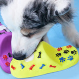 1pc Puppy Slipper Toy Fun Interactive Toy Cartoon Paw Dog Teething Toy Pet Squeaky Toy Dog Bite Sound Realistic Toy