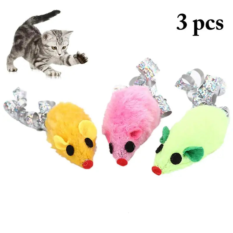 RC Toy Wireless Winding Mechanism Mouse Cat Toy For Cat Dog Pet Trick Playing Toy Plush Rat Mechanical Motion Rats Dropshipping