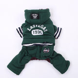 Pet Sweater Hoodie with Letters Design Dog Jumpsuit Coat Jacket Cat Puppy Autumn Clothes