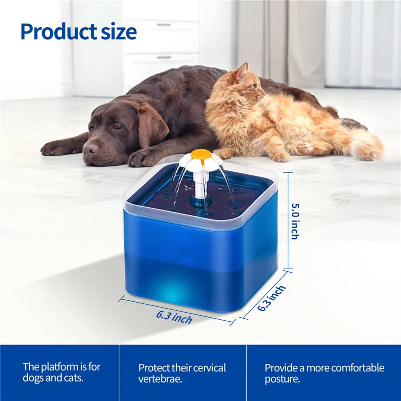 Automatic Cat Feeder 3.5L Dog Dry Food Dispenser Bowl 2L Pet Dogs Water Fountain Drinking Feeding For Pet Smart Tuya WIFI Feeder