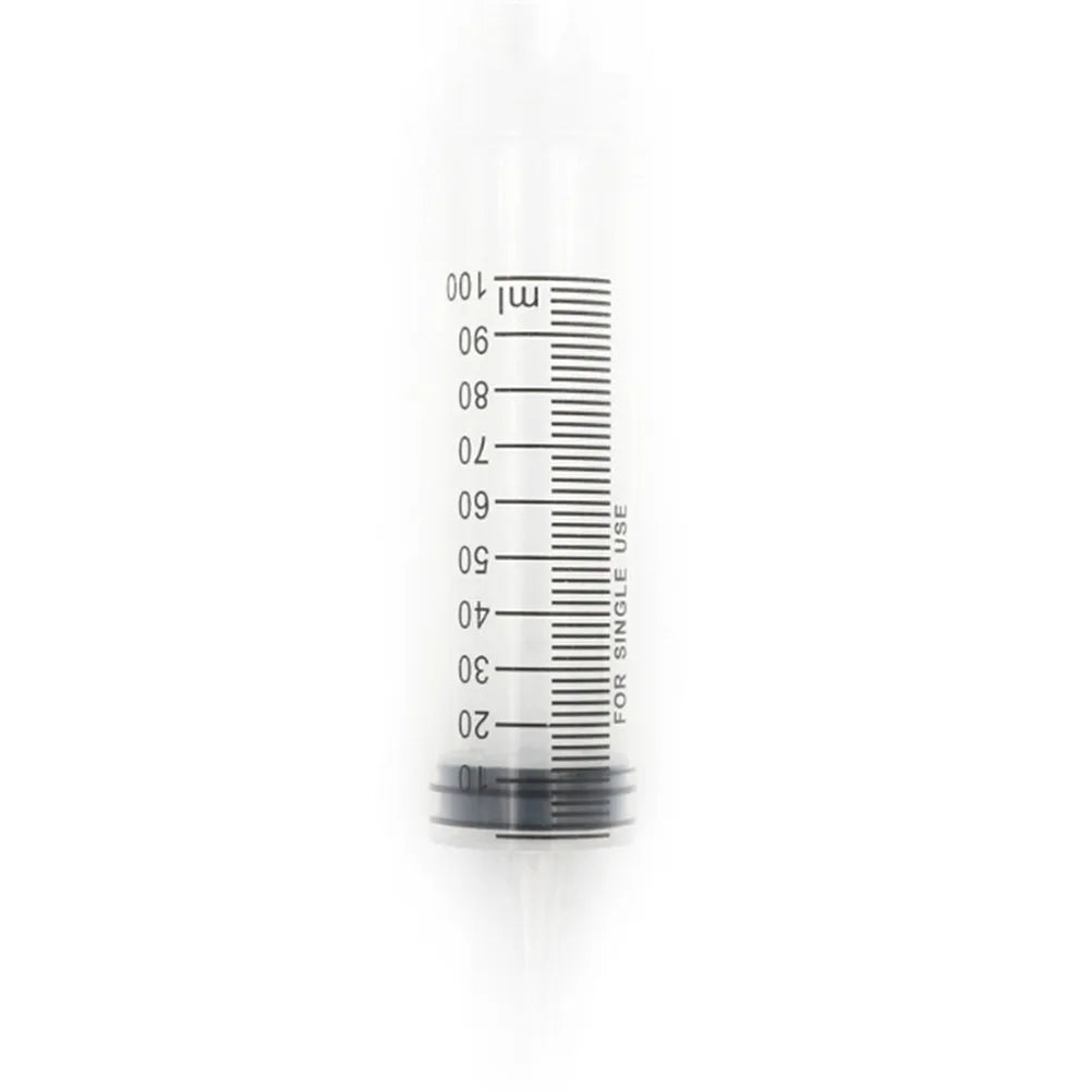 100ml / 60ml Plastic Reusable Big Large Hydroponics Nutrient Sterile Health Measuring Syringe Tools Cat Feeding Accessories Hot