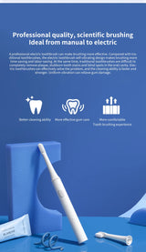 XIAOMI Mijia T100 Sonic Electric Toothbrush Mi Smart Tooth Brush Colorful USB Rechargeable IPX7 Waterproof For Toothbrushes head