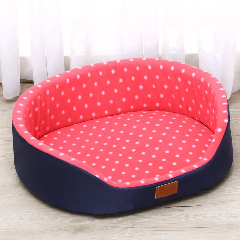 Autumn And Winter Warm Pet Dog Cat Universal Beds Soft Cushion Couch Bed for for Small Medium Dog Plush Cozy Puppy Nest Mat Pad