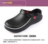 Jumpmore Waterproof Men Eva Slippers Unisex Professional Non-slip Chef Shoes Non-slip Hotel Working Shoes Size 36-45