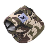 Summer Pet Dog Hat Cap Outdoor Dog Baseball Cap Canvas Small Cat Dog Sunscreen Accessories