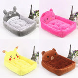 Winter Warm Puppy Cat Bed Sofa Washable Cartoon Pet Beds for Small Dogs Cats Yorkies Katten Kennels Pets Products Accessories