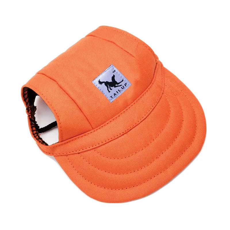 Summer Pet Dog Hat Cap Outdoor Dog Baseball Cap Canvas Small Cat Dog Sunscreen Accessories