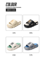 Warrior Slippers For Men Non-slip Comfortable Summer Cloud Slippers Beach Sandals Thick Sole Y2K Shoes Pillow Slides 2023