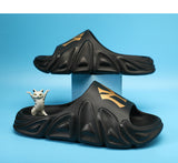 Warrior Slippers For Men Non-slip Comfortable Summer Cloud Slippers Beach Sandals Thick Sole Y2K Shoes Pillow Slides 2023