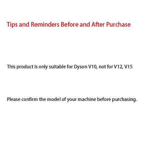 For Dyson V10 SV12 Cyclone Animal Absolute Total Clean Vacuum Cleaner Accessories Washable Replacement Filters Hepa Spare Parts